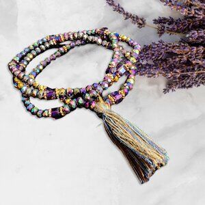 Purple Stretch Bracelet